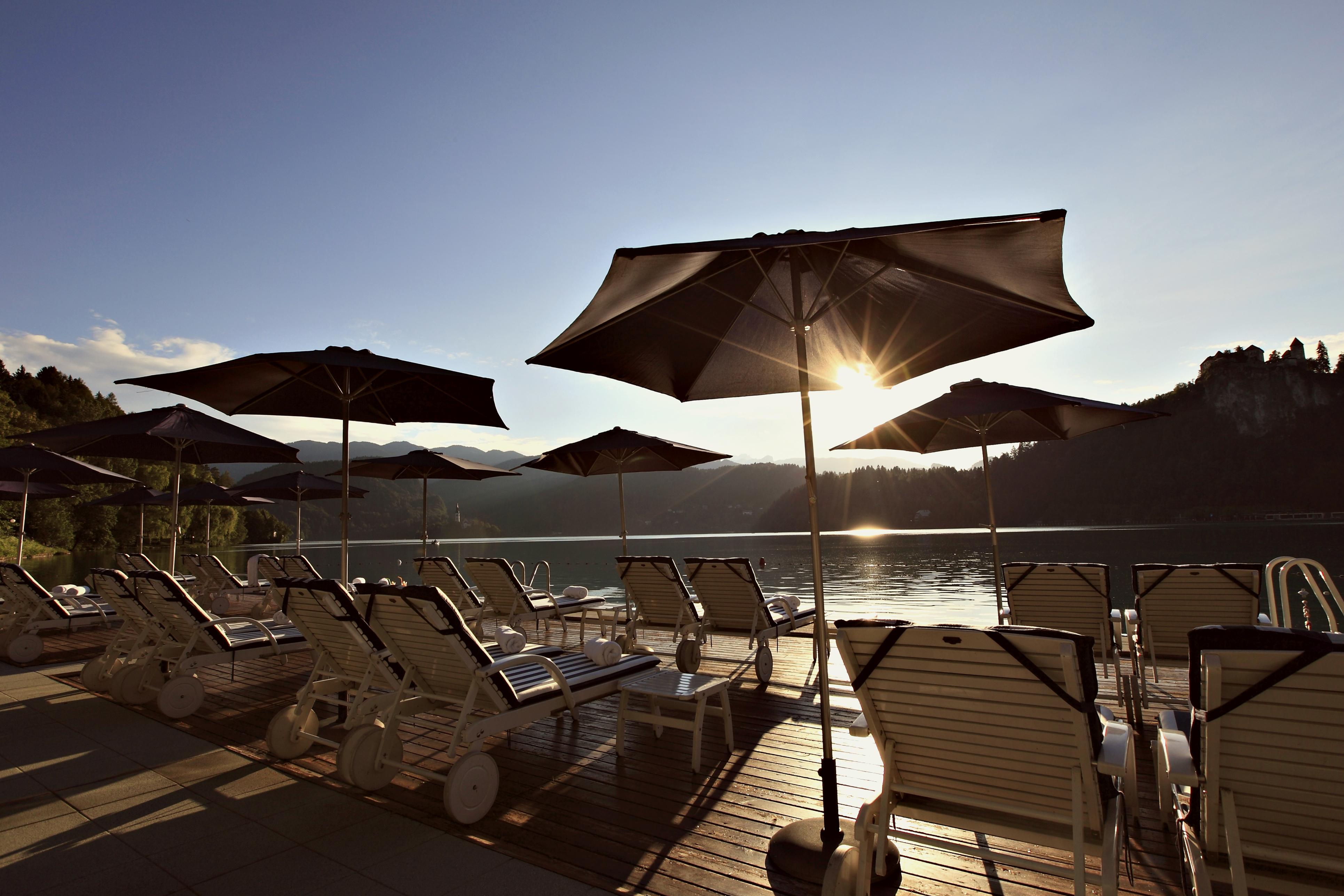 Grand Hotel Toplice - Small Luxury Hotels Of The World Bled Servizi foto The pool at the Hotel