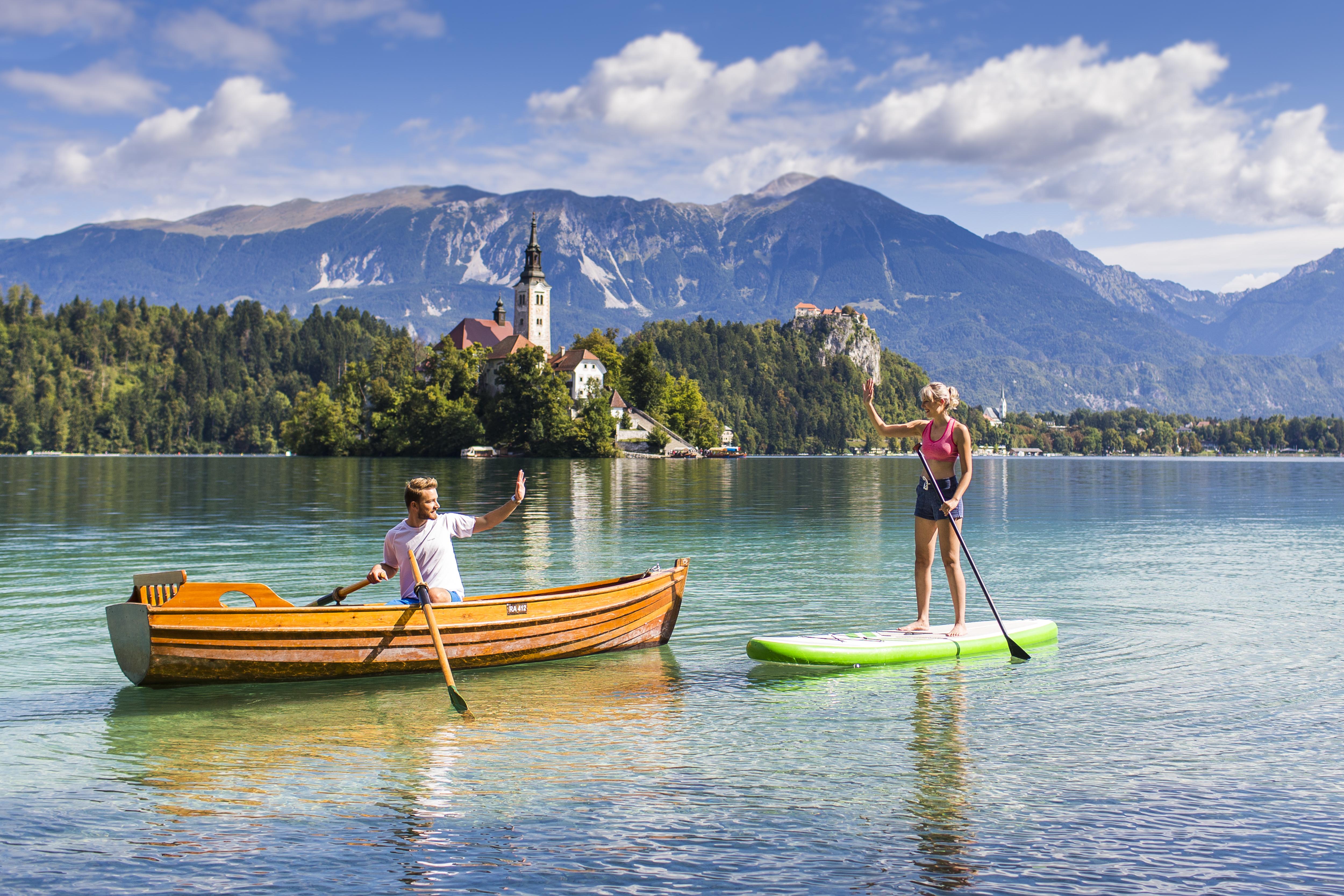 Grand Hotel Toplice - Small Luxury Hotels Of The World Bled Esterno foto Bled Lake