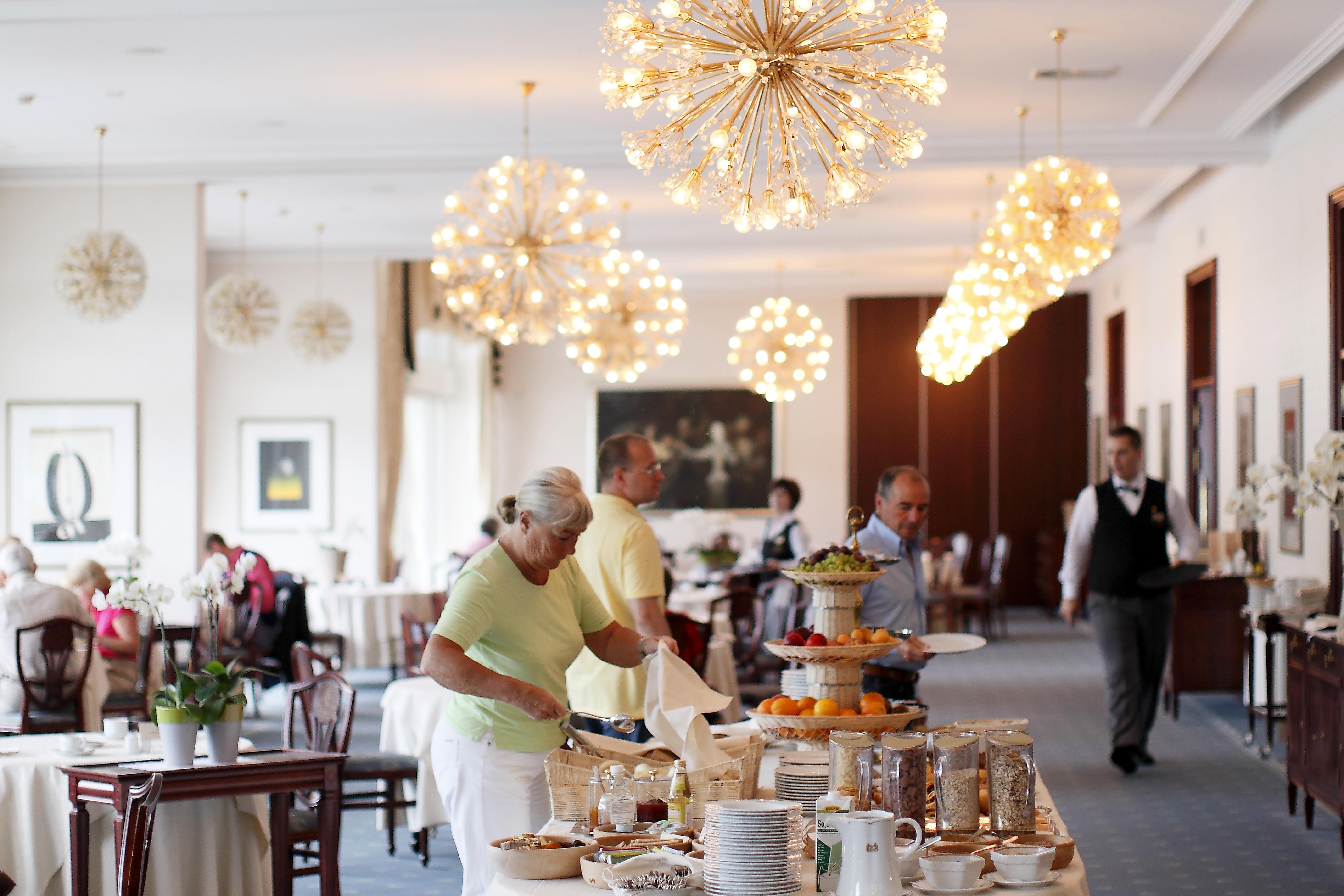 Grand Hotel Toplice - Small Luxury Hotels Of The World Bled Esterno foto The restaurant
