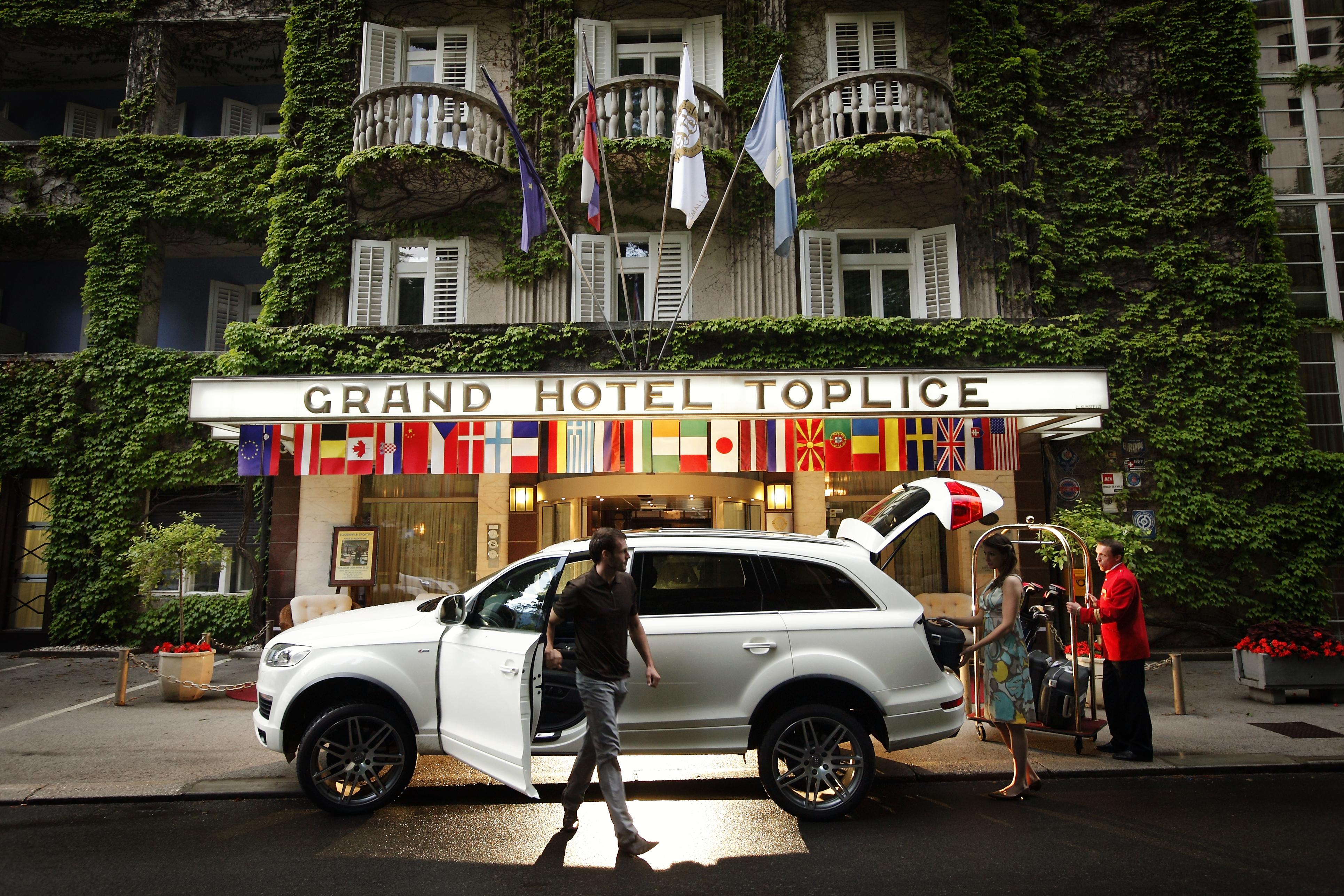 Grand Hotel Toplice - Small Luxury Hotels Of The World Bled Esterno foto Grand Hotel Toplice