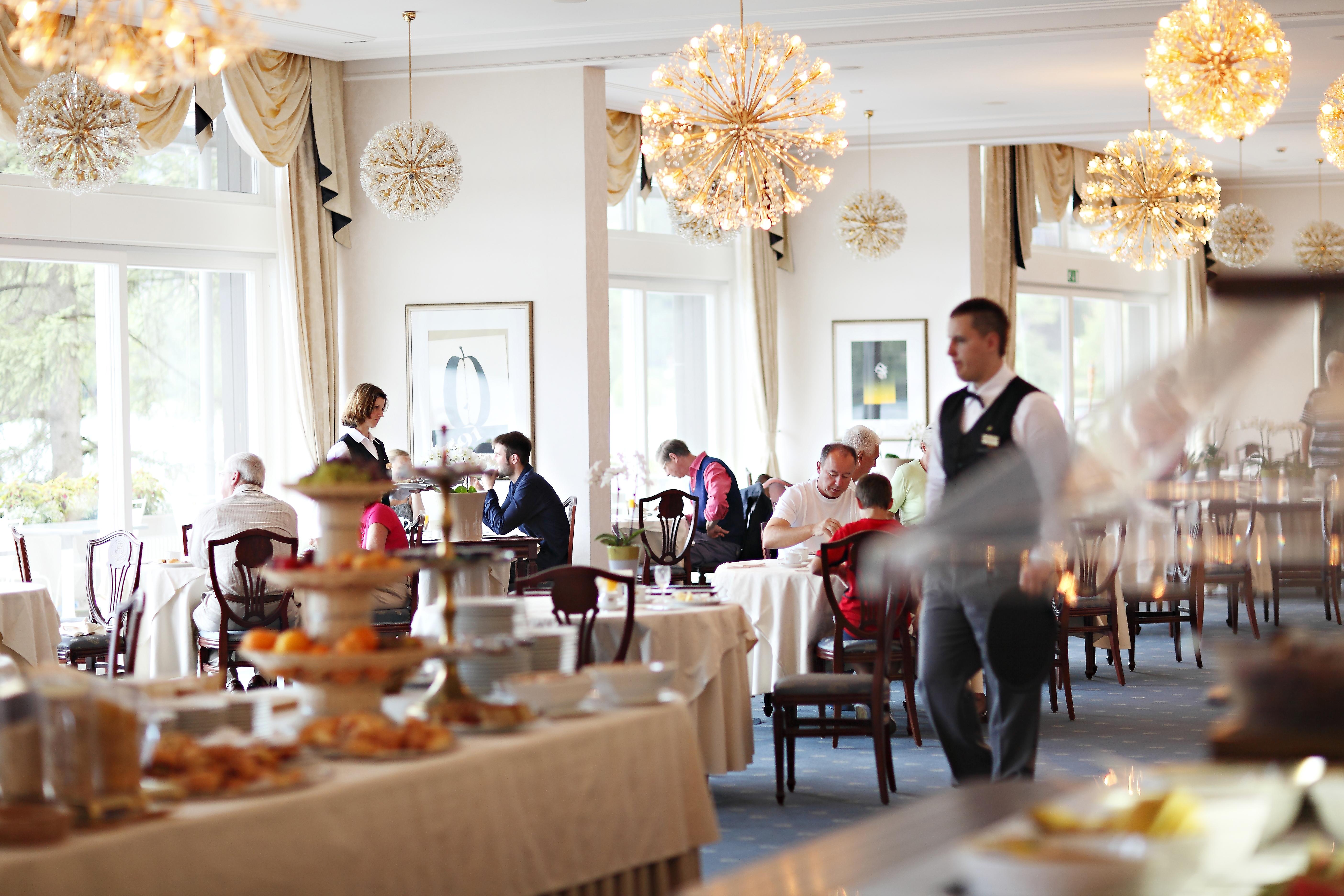 Grand Hotel Toplice - Small Luxury Hotels Of The World Bled Esterno foto Restaurant