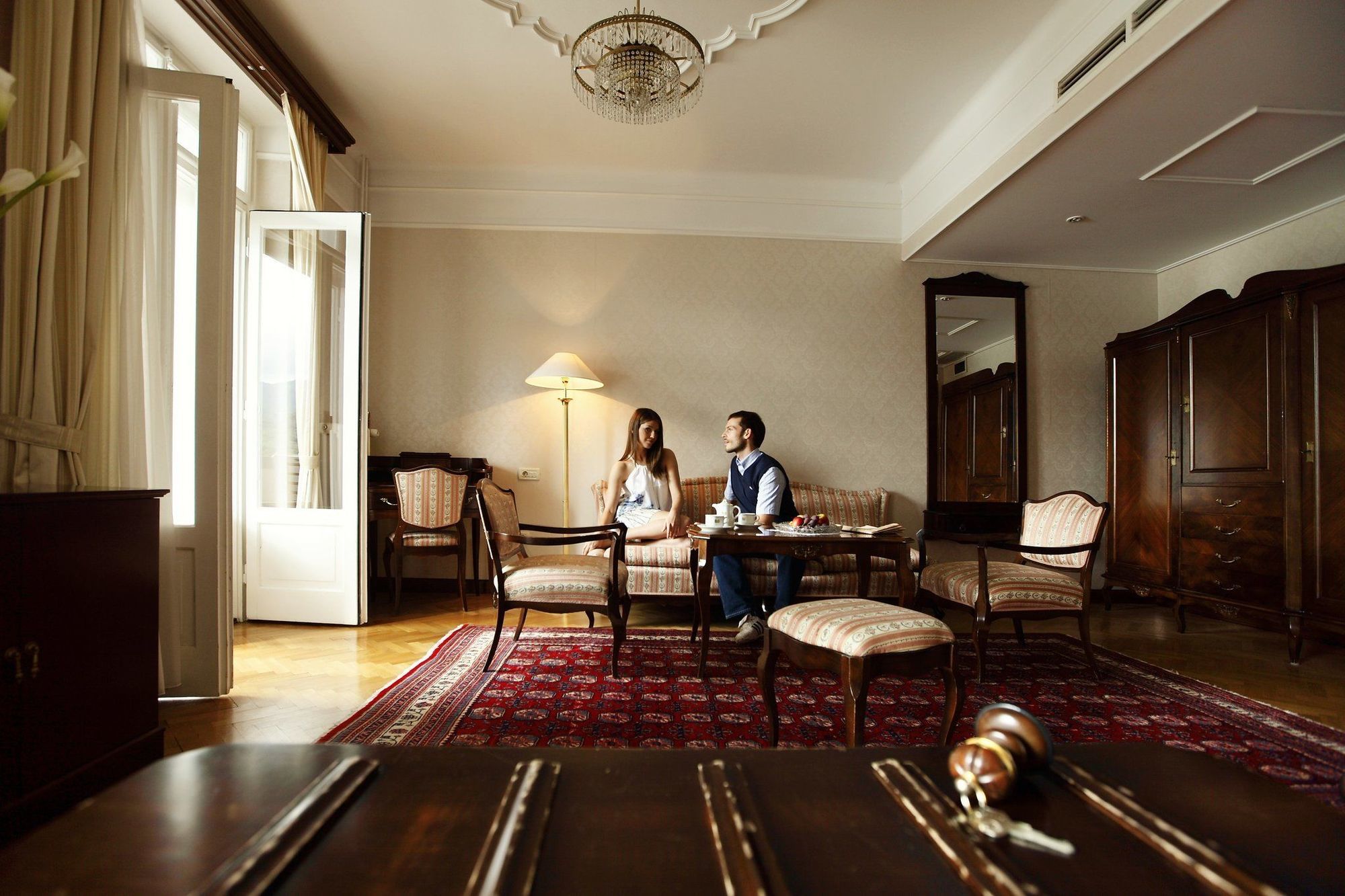 Grand Hotel Toplice - Small Luxury Hotels Of The World Bled Camera foto A suite at the Hotel de la Ville